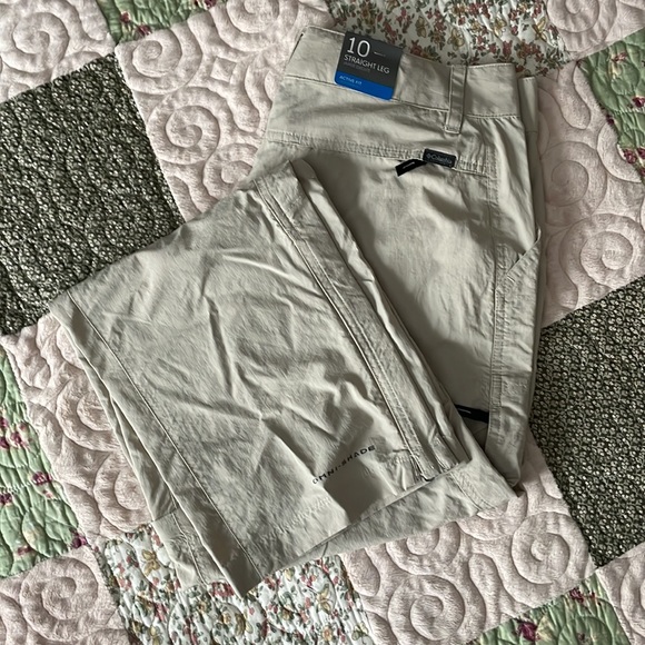 Ladies Columbia Active Fit convertible Straight Leg size 10 Short pants - Picture 5 of 6